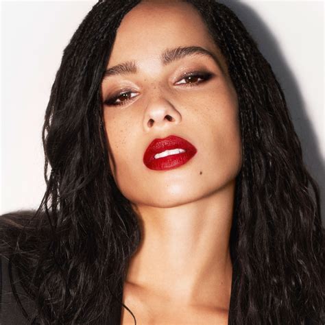 zoe kravitz lipstick